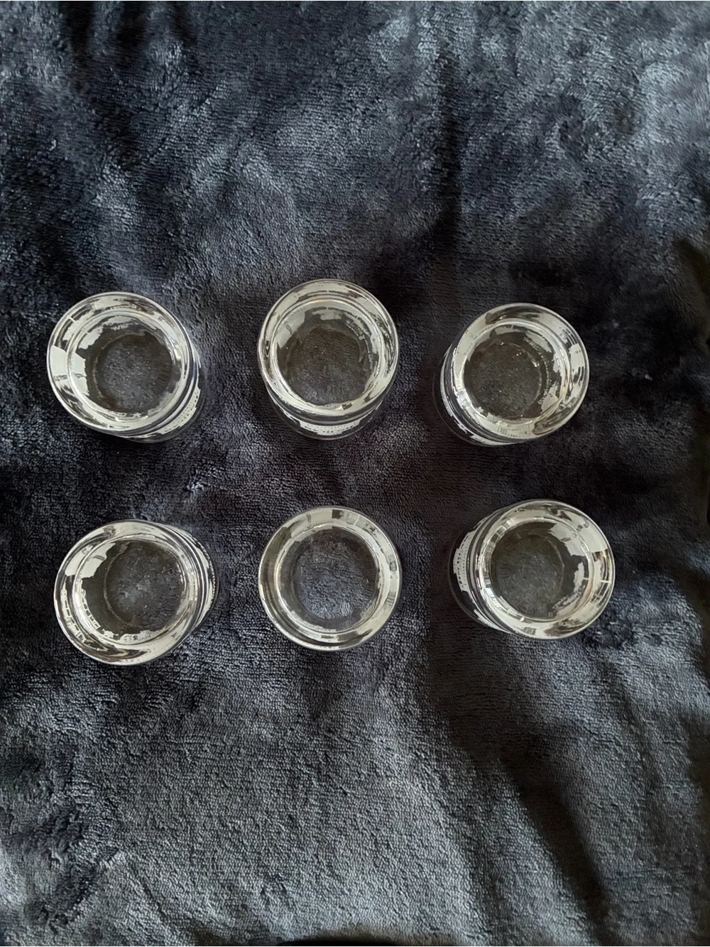 Jim Beam Clear Glass Shot Glass W/White design, Collector 225 Years W/Family